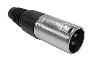 Canon macho 3 contactos